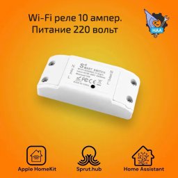 Wi-Fi реле Basic 10A Apple HomeKit