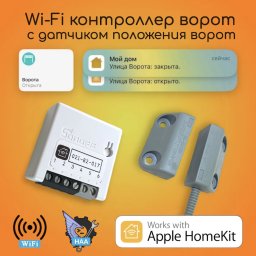 Контроллер откатных и подъемных ворот Apple HomeKit
