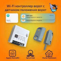 Контроллер откатных и подъемных ворот Apple HomeKit